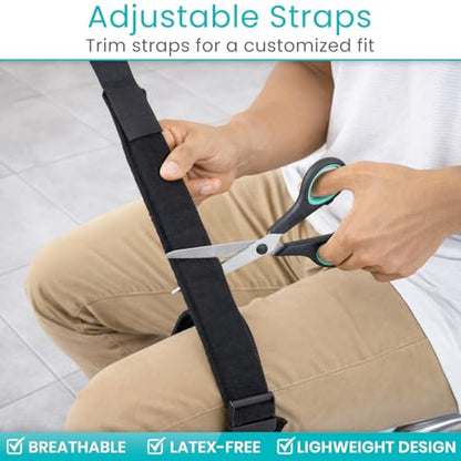 Vive Thigh Lifter Strap (2 Pack) - Pull Up Assistance Band - Medical