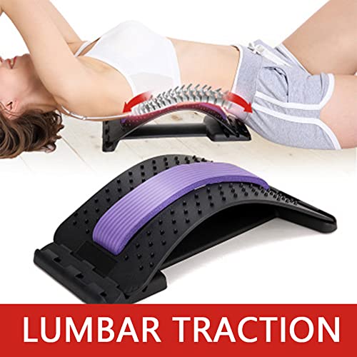 Plantar Fasciitis Relief Back Stretcher Posture Massager for Back Relaxation Pain Relief Back Massager Magic Stretcher Fitness Stretch Equipment(Green) - color: Green