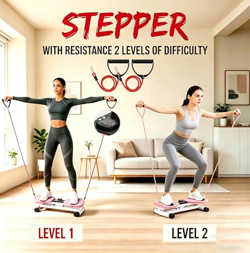 Waist Twister Machine Exercise, Ab Twister Board with the Smart LED Digital Monitor, Abs Workout for Slim Waist and Core Ab Exercise, Noiseless Home Gym Equipment for Women Men