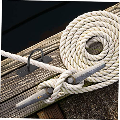 MAGICLULU 2Pcs Battle Rope Anchor Wall Ceiling Mount for Gym Rope Accessories Securely Holds Fitness Equipment Indoors Outdoors for Suspension Straps Gymnastic