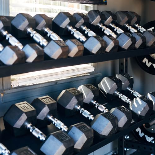 Titan Fitness 70" Add-On Adjustable Shelf for Elite Series Mass Storage System, Pivots to 5 Positions, Weight Storage Rack with Safety Lip, Dumbbell, Slam Ball, and Kettlebell Rack, Home Gym Storage