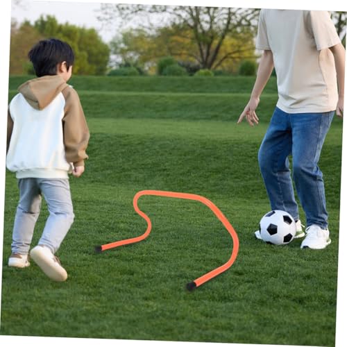 Totority 3pcs Agility Hurdles Set 15cm Plastic Speed Training Equipment for Soccer Track Field Running Drills and Youth Sports Conditioning