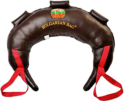 Bulgarian Bag Suples Original Featuring Genuine Leather Core for Maximum Strength and Martial Arts Training Efficiency - size: Medium (26 lb)