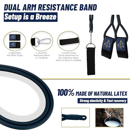 Baseball Band Resistance Band for Pitchers, Arm Trainer for Throwing Training - color: Blue, style: Sports-focused