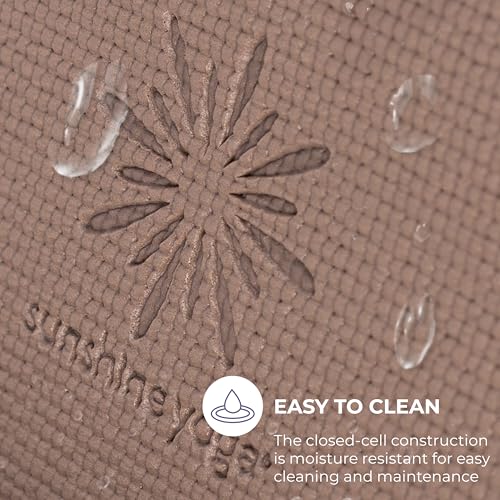 Ascend Yoga Mat - Premium 6mm Thick, 72" x 24", Solid or Reversible Print, Non Slip, Tear Resistant, Workout Mats for Pilates, Home, Studio, Fitness, Gym, Training, Floor Stretching