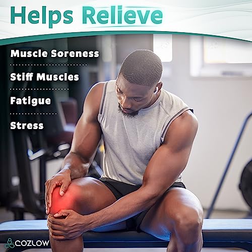 Massage Ball, Muscle Massager Roller Tool for Trigger Point Deep Tissue Release, Hand Held Manual Massage Therapy for Back, Neck, Leg, Shoulder, Foot Pain Relief by Cozlow