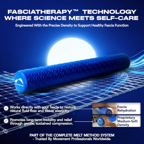 Melt 36-Inch Soft Foam Roller Myofascial Release Physical Therapy