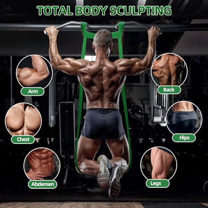 Resistance Bands for Working Out, Pull Up Assist Bands Set, Workout for Women and Men, Exercise Bands,Training, Plasticity, Physical Therapy at Home/Gym