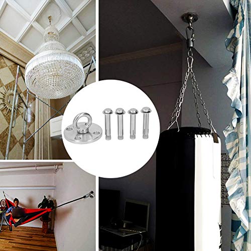 Ceiling Mounts Cast Stainless Steel Swing Hangers, Wall Ceiling Mount Bracket for Suspension Strap Trainer, Ceiling Anchor Swing Hardware, Yoga Swing,Hammock