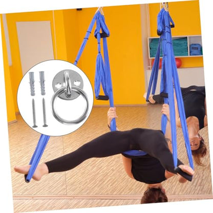 Cabilock Rotating Ceiling Mount Suspension Hooks for Suspension Trainer Aerial and Hanger Wall Mount Workout Anchor Included