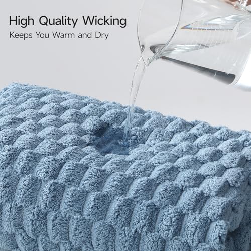 REDKISS Microfiber Bath Towels of 4-27x55 Inches Bath Towel Large, Highly Absorbent Towels for Bathroom, Quick Drying, Super Soft, Lint Free Fluffy Shower Towel for Gym, SPA, Ideal Everyday Use