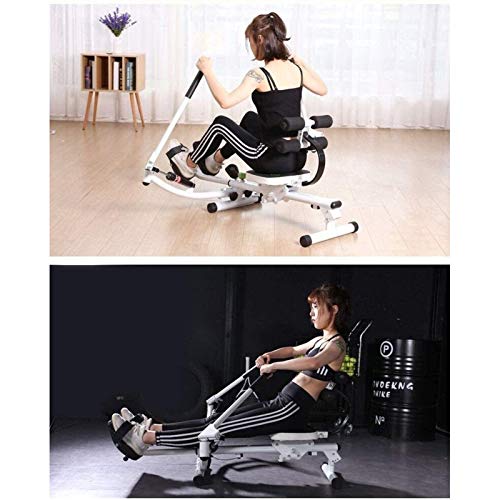 Fitness Equipment Rowing Machines, Rowing Machine,Hydraulic Rower Trainer,with Adjustable Resistance Advanced Driving Belt System Fitness Equipment Cardio Workout Running