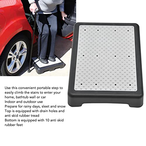 Anti Slip Step Stackable Outdoor Halfstep Ladder Mobility Step Stool for Elderly Large Size