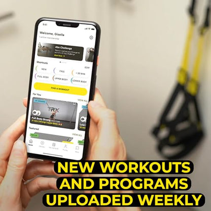TRX GO Suspension Trainer + TRX Training 6 Month On-Demand Membership