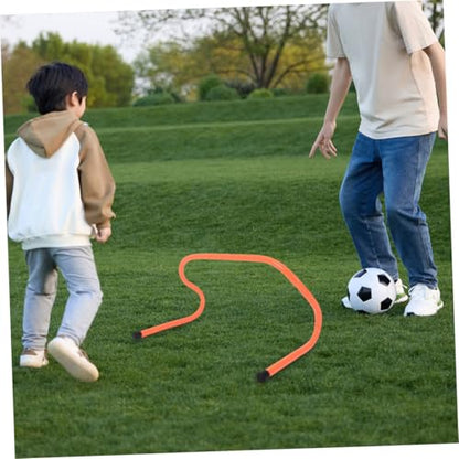 Yardwe 3pcs Sports Training Hurdles Professional Plastic Agility Hurdles for Boys and Girls for Football Practice Improve Speed Flexibility Coordination and Balance