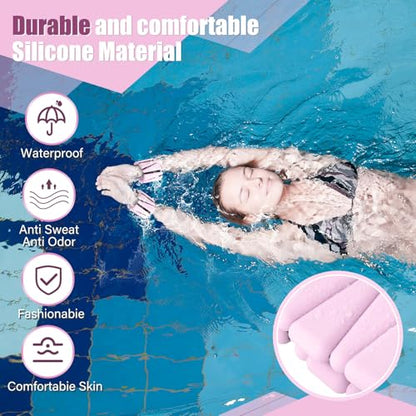 Pilates 2Lbs Each(Set of 4) Wrist Ankle Weights for Women, Wearable Arm Leg, Adjustable Weighted Wristbands Arm Leg Weights Suitable for Walking Swimming Running Yoga Gym