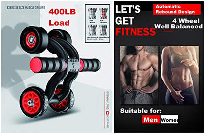Ab Roller for Abs Workout Ab Roller Wheel Exercise Equipment for Home Gym
