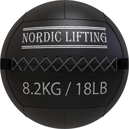 Nordic Lifting Wall Ball for Crossfit & Fitness - Medicine Ball for Gym and Strength Training