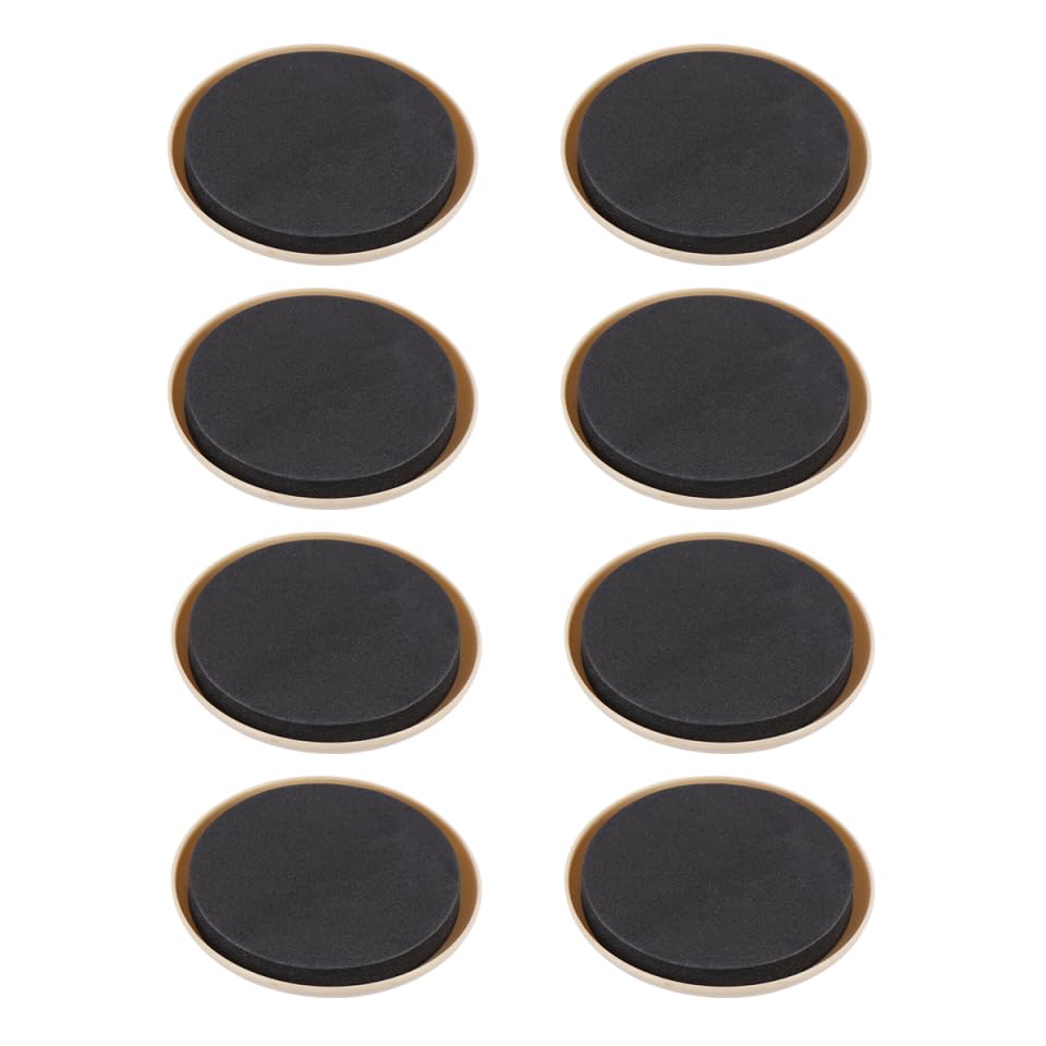 Gatuida 8Pcs Furniture Sliding Aid Pads Durable Non Slip Furniture Sliders for Easy Moving of Cabinets Chairs and Tables for Smooth Movement Carpets
