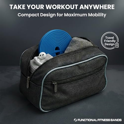Rubberbanditz Pull Up Assist Resistance Bands Heavy Duty Loop Exercise Workout Bands for Powerlifting, Mobility, and Stretching - color: Blue