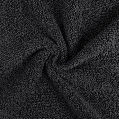 Orighty Microfiber Washcloths Bulk Towels Set 100 Pack, Highly Absorbent and Soft Feel Face Cloths, Multi-Purpose Wash Cloths & Hand Towels for Bathroom, Hotel, Spa, and Gym, 12x12 Inch, Black - color: Black