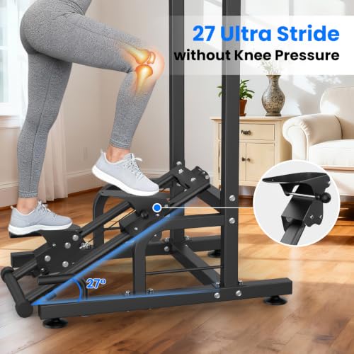 RELIFE REBUILD YOUR LIFE Pull Up Bar Free Standing Power Tower for Home Gym - color: Black-01