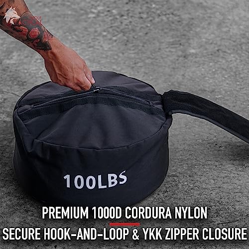 WOLF TACTICAL Sandbag Workout Bag Sand Bags for Weight Training Workout Sandbag Fitness Sand Bag - color: 100 LB