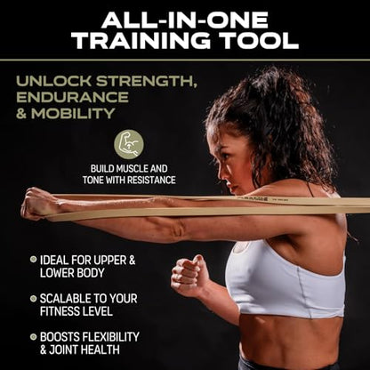 Battle Bunker Resistance Bands for Working Out - Heavy Duty Pull-Up Assist
