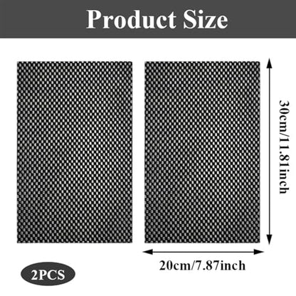 2PCS Pilates Non Slip Mat,Gripper Pad,Unisex Anti Skid Pilates Reformer Mat,Anti Slip Hand Workout Pads for Sweaty Hands, Foldable Grips Gloves for Body Building Indoor Home Gym Fitness