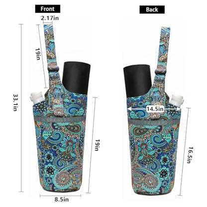 IwIeIaIrI Yoga Mat Bag for Women with Large Size Pocket and Zipper Pocket,Yoga Bag Mat Carrier Holder Fits Most Your Stuff,Yoga Accessories Gifts