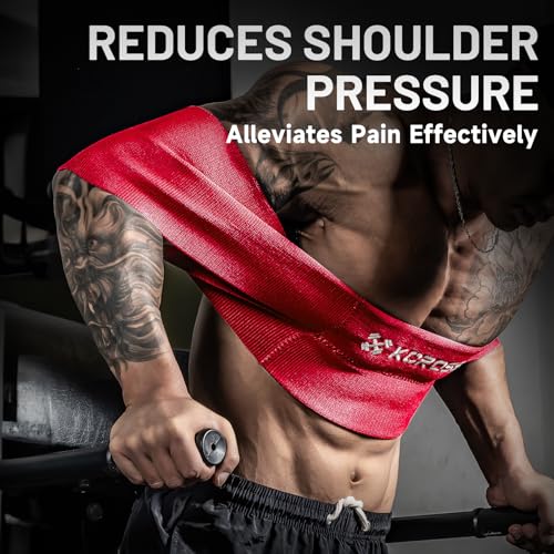 KCROSS Bench Press Band for Men and Women, Weight Lifting Bench Press Band, Push Up Exercise Bench - color: Red, size: M(7.6in)