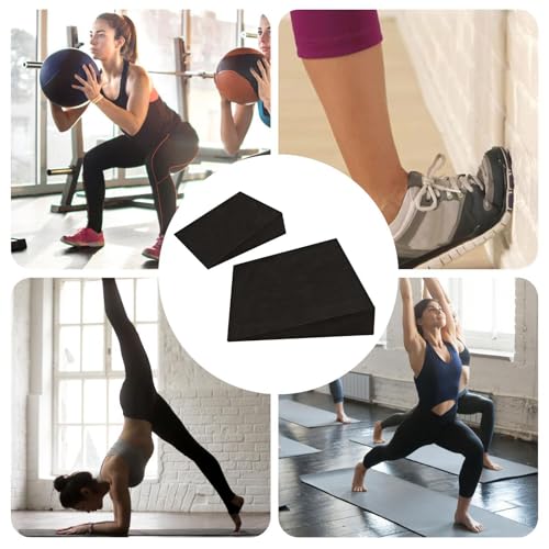 Multi-Purpose Exercise Wedge – Incline Board for Calf Stretch & Squat – Home, Gym, Pilates, Fitness, Office Break