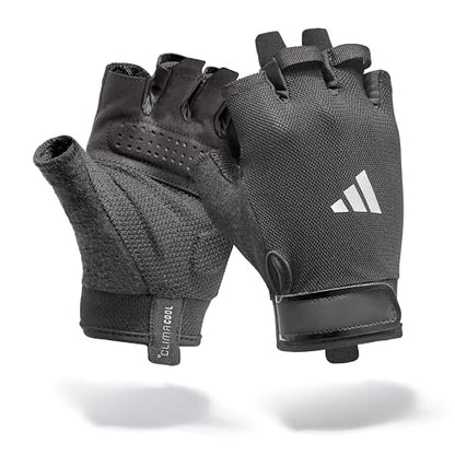 adidas Essential Training Gloves - color: White, size: Small