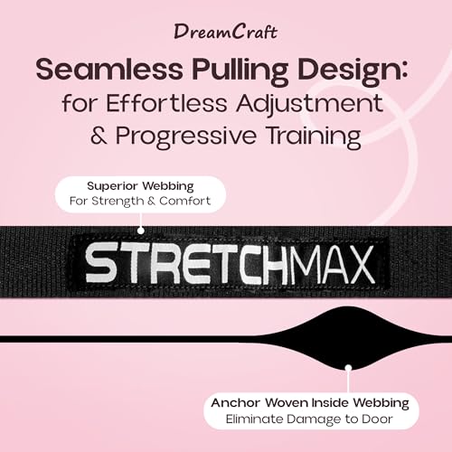 Leg Stretcher Strap - Stretch Bands for Exercise and Training, Stretching Bands for Flexibility Equipment, Gymnastics Stretching Strap, Flexibility Band and Exercise Stretch Bands for Flexibility
