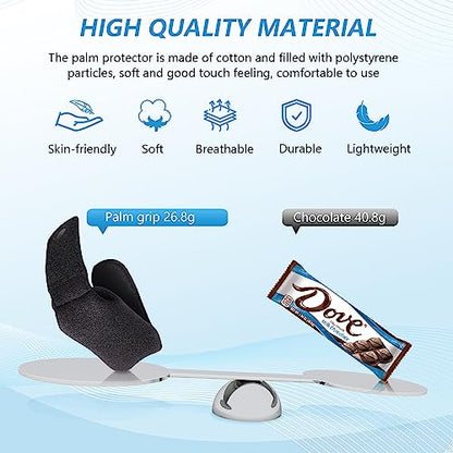Palm Protector for Hand Contracture, Palm Grip, Finger Contracture Cushion for Rehabilitation Stroke Hemiplegic, Arthritis, Skin Breakdown, Hand Grip Strengthener,Contracture Prevention Pad