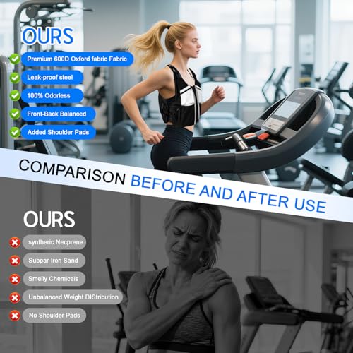 Weighted Vest,Weighted Vest for Women Men adjustable weights for walking,11-20lb Running Vest with Reflective Stripe, Rucking Vest for Strength Training & Cardio Workouts&with Phone Pouch