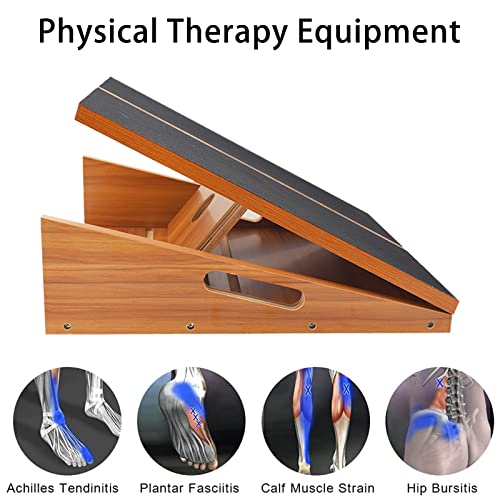 Professional Slant Board, Adjustable Incline Board and Calf Stretcher, Slant Board for Calf Stretching, Calf Stretch Board - color: Extra Large Slant Board