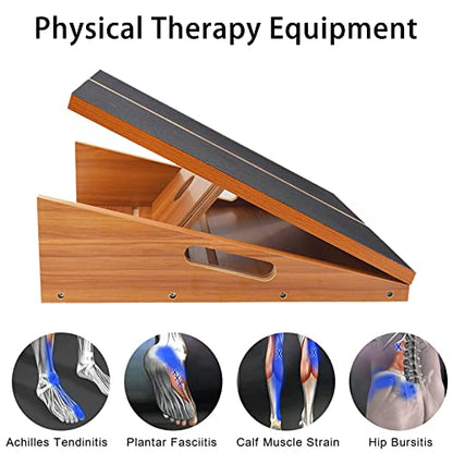 Professional Slant Board, Adjustable Incline Board and Calf Stretcher, Slant Board for Calf Stretching, Calf Stretch Board - color: Extra Large Slant Board