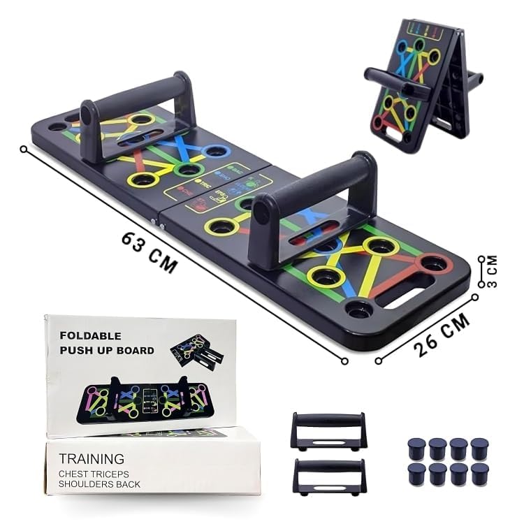 Push Up Board System, 15-in-1 Body Building Exercise Stands, Workout Training Equipment for Men Women