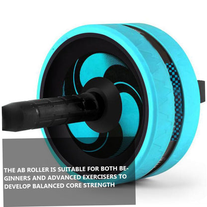Mikinona Blue Ab Roller Wheel with Knee Pad and Jump Rope for Women Non-slip Handles Core Strength Trainer for Home Gym Fitness Equipment Suitable for Beginners and Advanced Abdominal