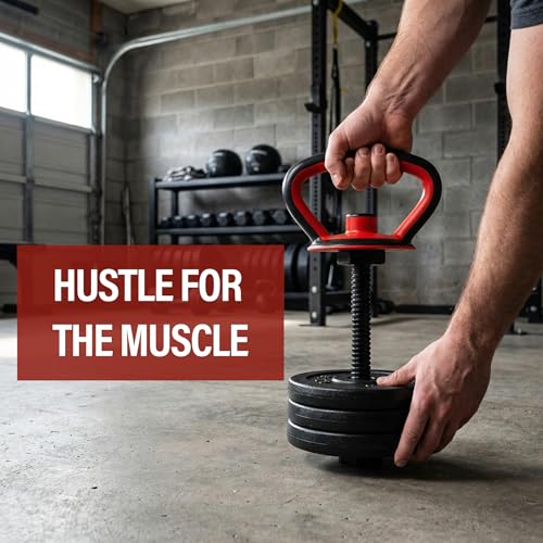 Kettlebell Handle Weight Grip Multifunctional Equipment Easy Carry Adjustable for Training Fitness