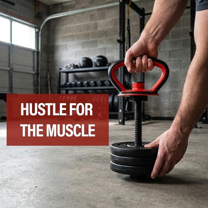 Kettlebell Handle Weight Grip Multifunctional Equipment Easy Carry Adjustable for Training Fitness