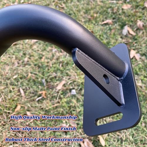 SELEWARE Heavy Duty Welded Pull Up Bar Wall/Joist/Ceiling Mount Chin Up Bar - color: A1: Black 36" Wall Mount Pull Up Bar