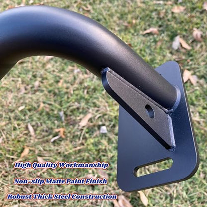SELEWARE Heavy Duty Welded Pull Up Bar Wall/Joist/Ceiling Mount Chin Up Bar - color: A1: Black 36" Wall Mount Pull Up Bar