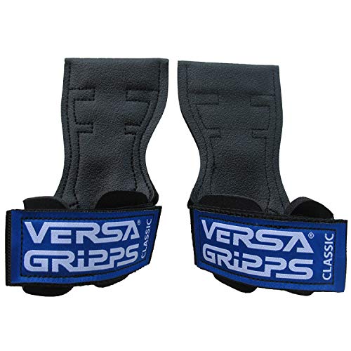 Versa Gripps® Classic Wrist Straps, Train Better, Choose Size and Color - color: Blue, size: XS: 5 to 6 inch wrist