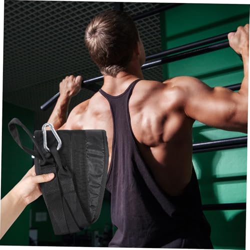 Toddmomy Hanging Ab Straps for Pull Up Bar Adjustable Fitness Straps Sturdy Nylon Soft Padding Ab Sling Kit for Strength Training Suitable for Home Gym Workouts