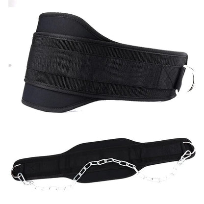 Premium Dip Belt for Weighted Bodyweight Workouts, Neoprene, Adjustable, Heavy-Duty