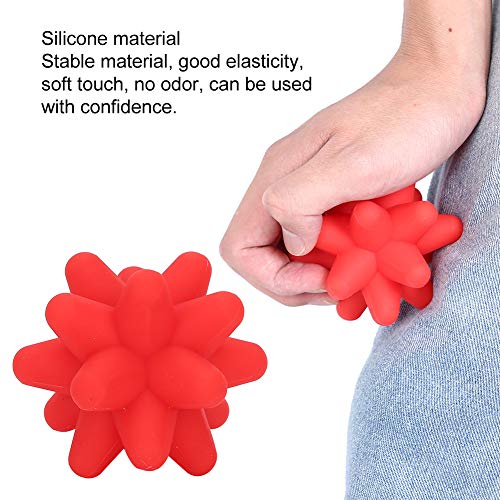 Brrnoo Silicone Massage Ball, Ball for Trigger Point Massage - Deep Tissue Massager for Myofascial Release - Mobility Ball for Exercise & Recovery, Foot Acupoint Trigger Point Massage