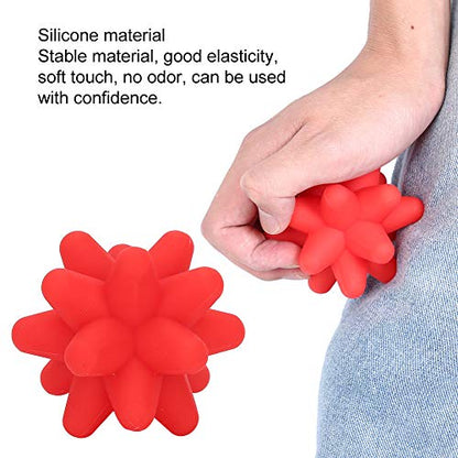 Brrnoo Silicone Massage Ball, Ball for Trigger Point Massage - Deep Tissue Massager for Myofascial Release - Mobility Ball for Exercise & Recovery, Foot Acupoint Trigger Point Massage