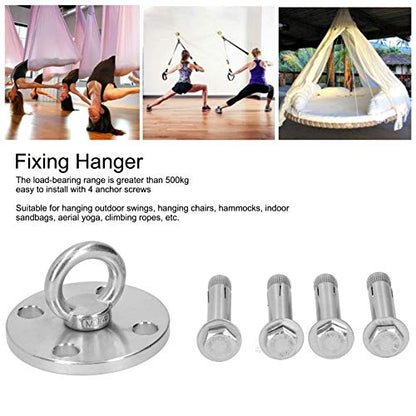 Yosoo Fixing Hanger Hammock Sandbag Roof Swing Bearing Hook for Bracket Buckle Rope Hammock Tree Straps (DG-08)